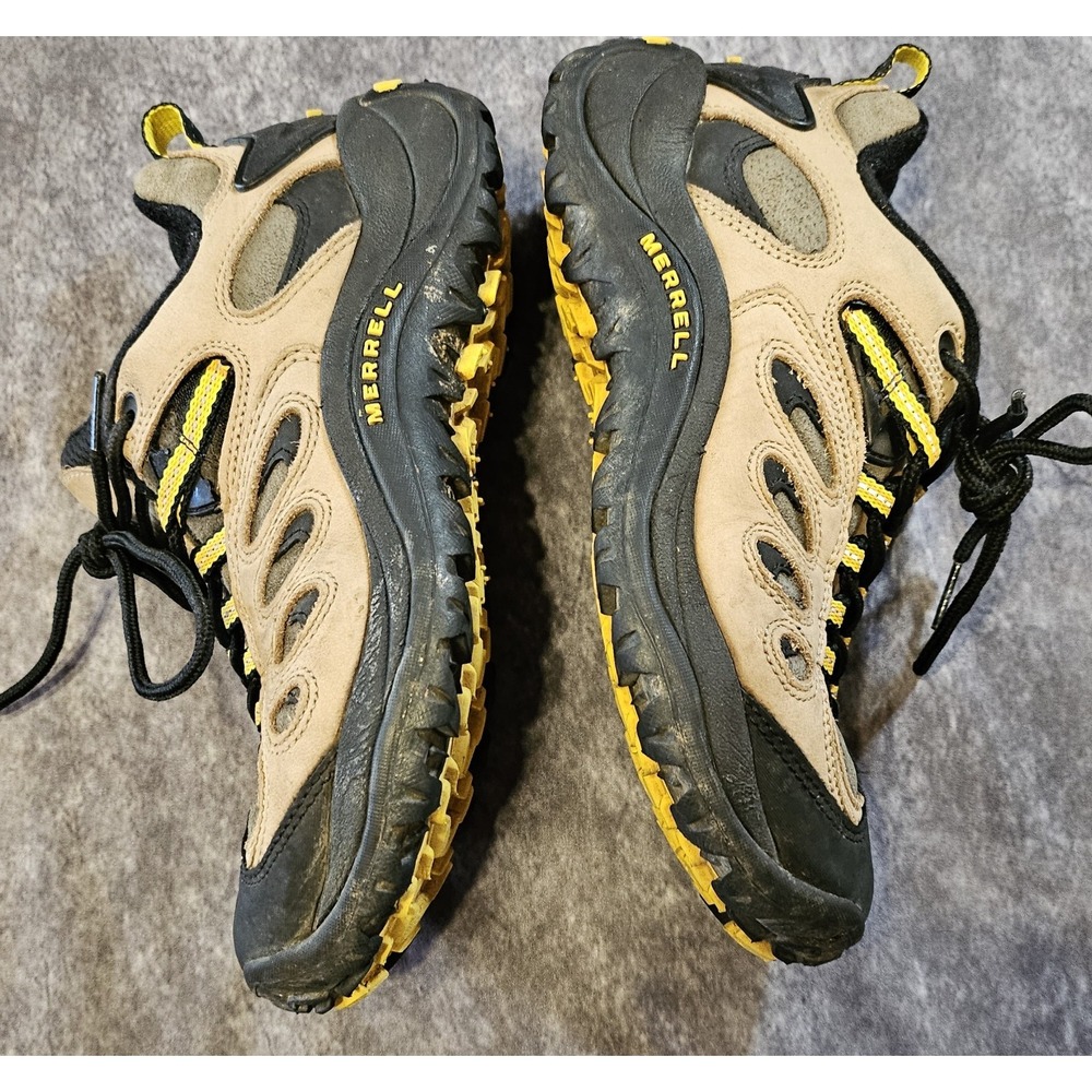 Merrell Shoes Women's SZ 7 Reflex Birch Yellow Walkig/Hiking ,Comfort,Outdoors